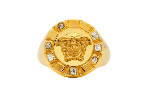 versace gold palazzo crystal medusa round ring release date|Crystal Medusa Ring .